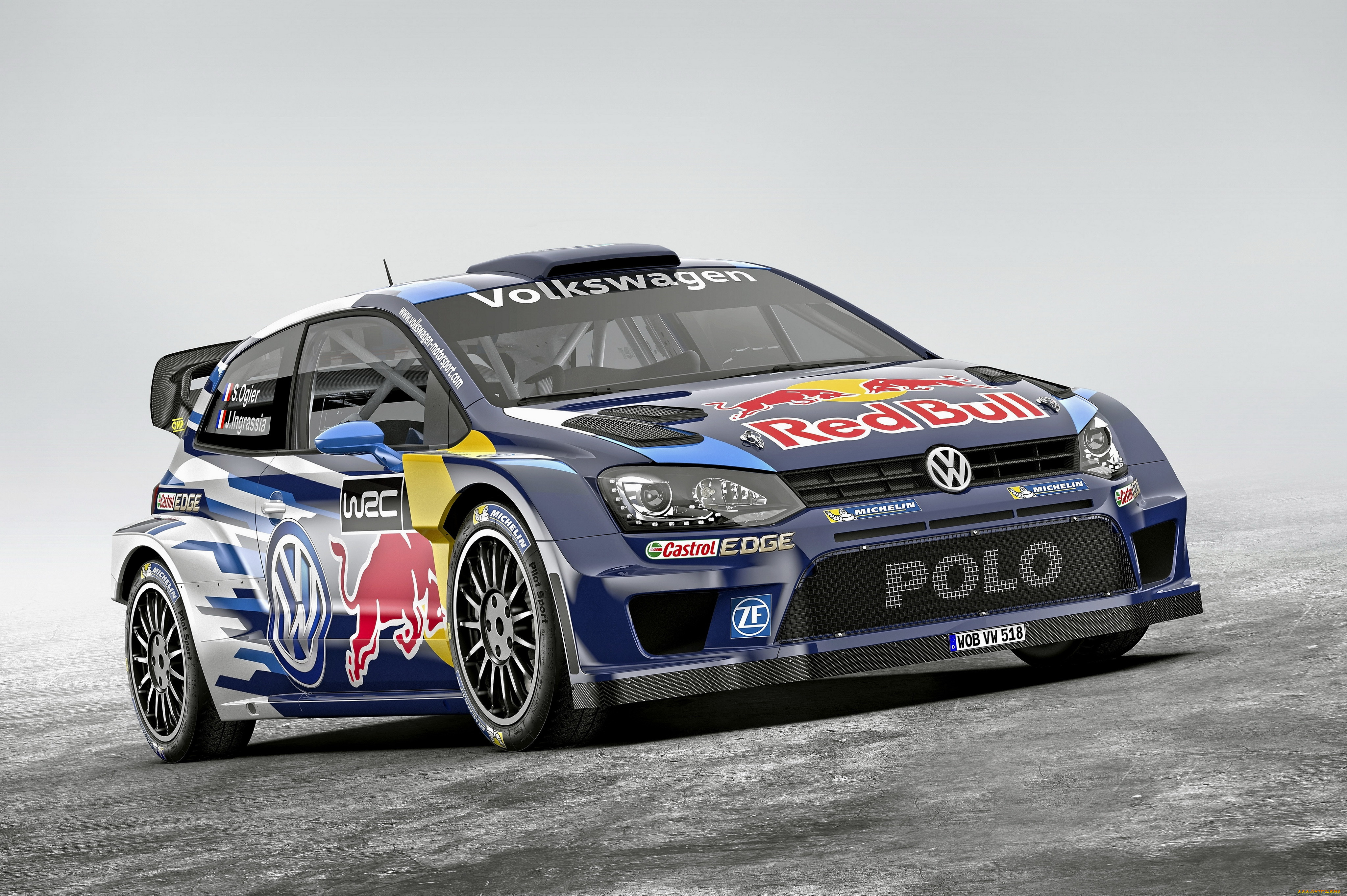 , volkswagen, 2015, typ, 6r, r, wrc, polo